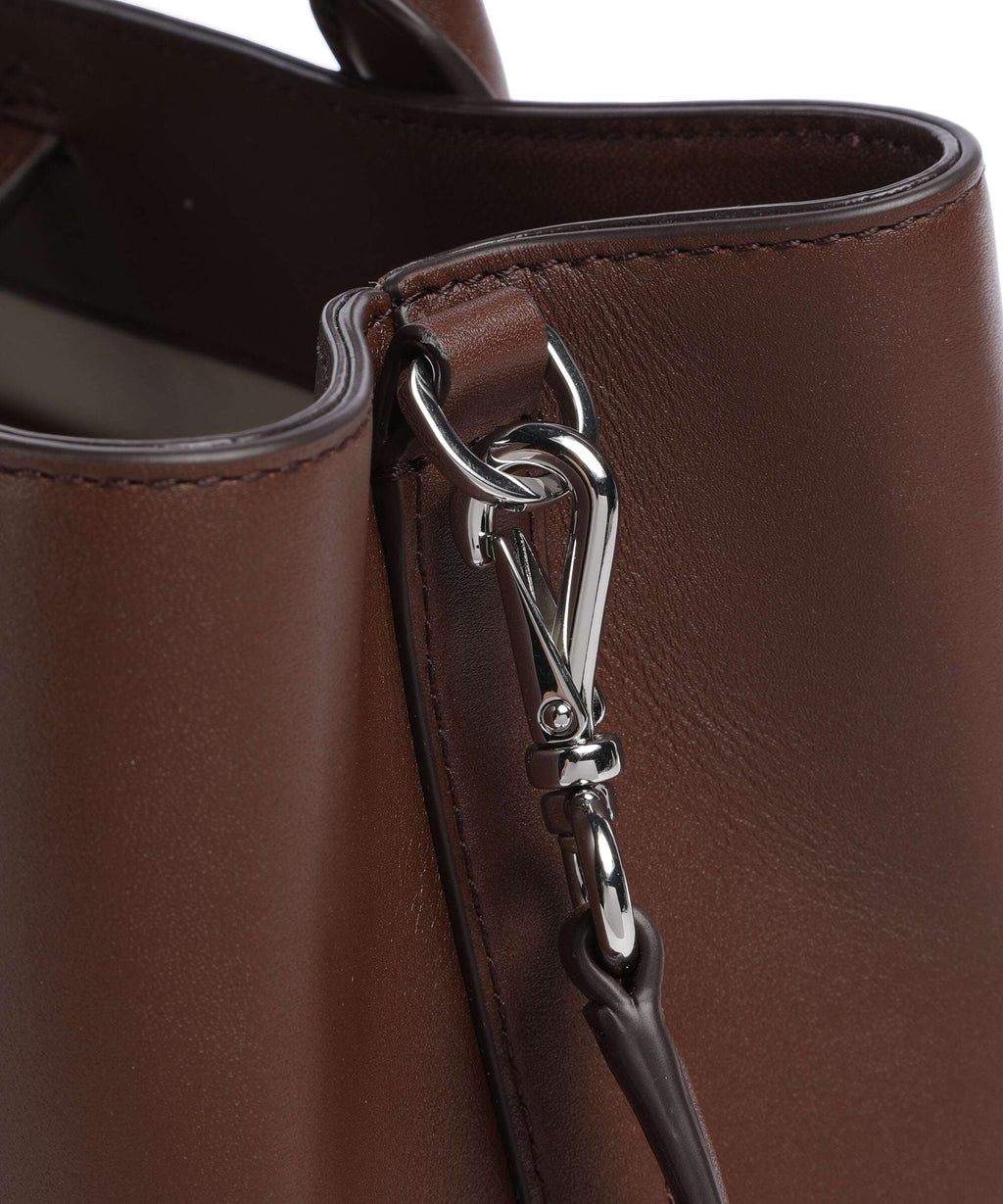Lauren Ralph Lauren Marcy 26 Handbag dark mahogany
