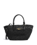 Lauren Ralph Lauren Daphney 20 Straw Sac à main black