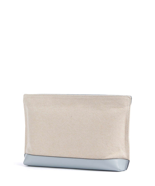 Lauren Ralph Lauren Cosmetic bag natural/buff canvas/alpine blue