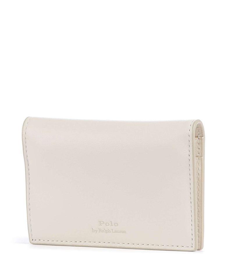 Polo Ralph Lauren Bear Holiday Credit card holder ivory