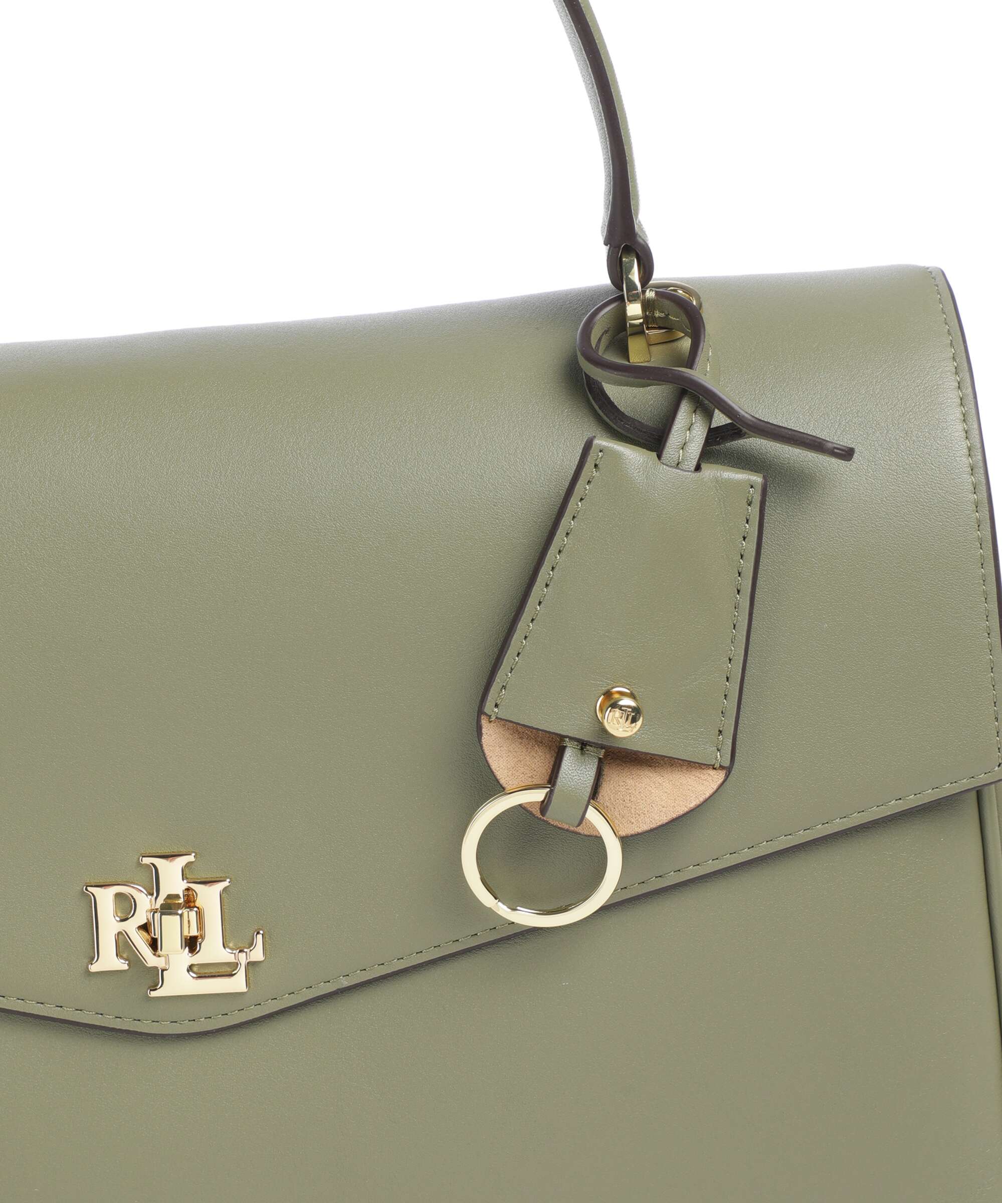 Lauren Ralph Lauren Farrah Medium Handbag sage green