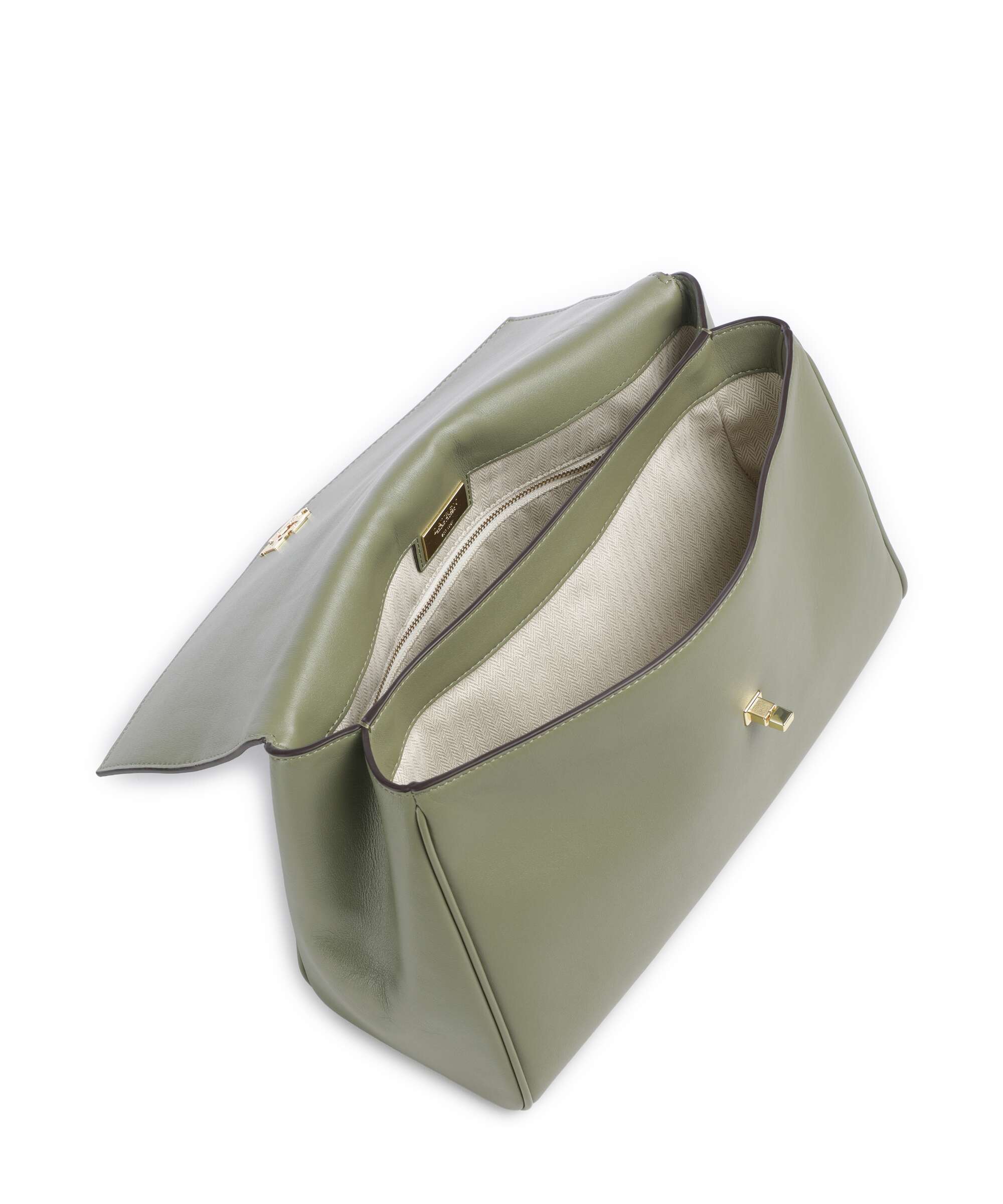 Lauren Ralph Lauren Farrah Medium Handbag sage green