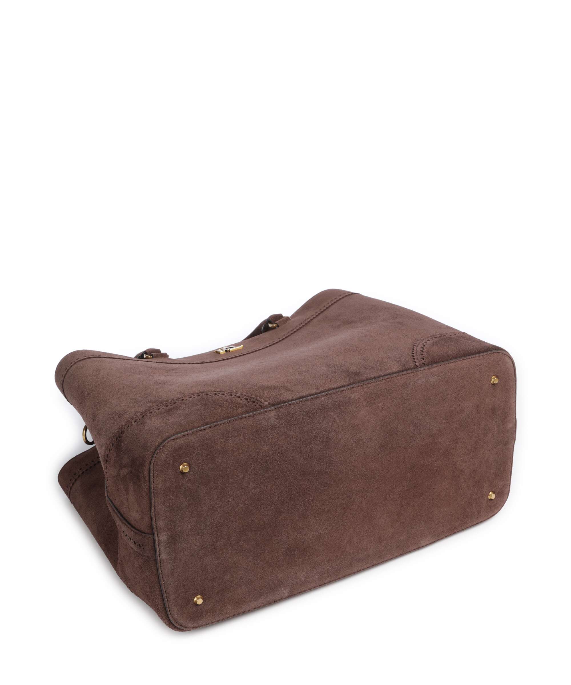 Lauren Ralph Lauren Marcy 36 Handbag chestnut brown
