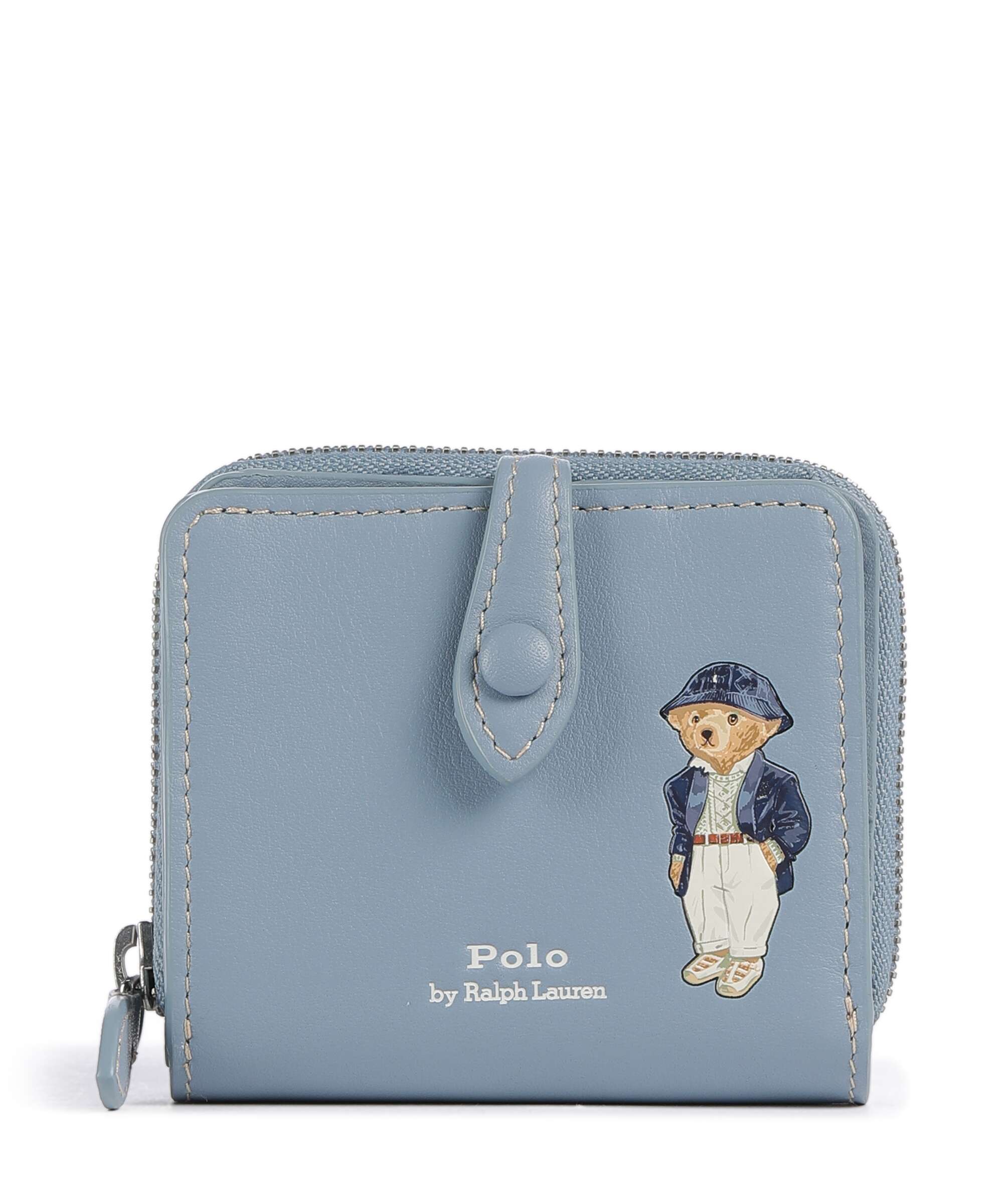 Polo Ralph Lauren Bear Wallet faded denim