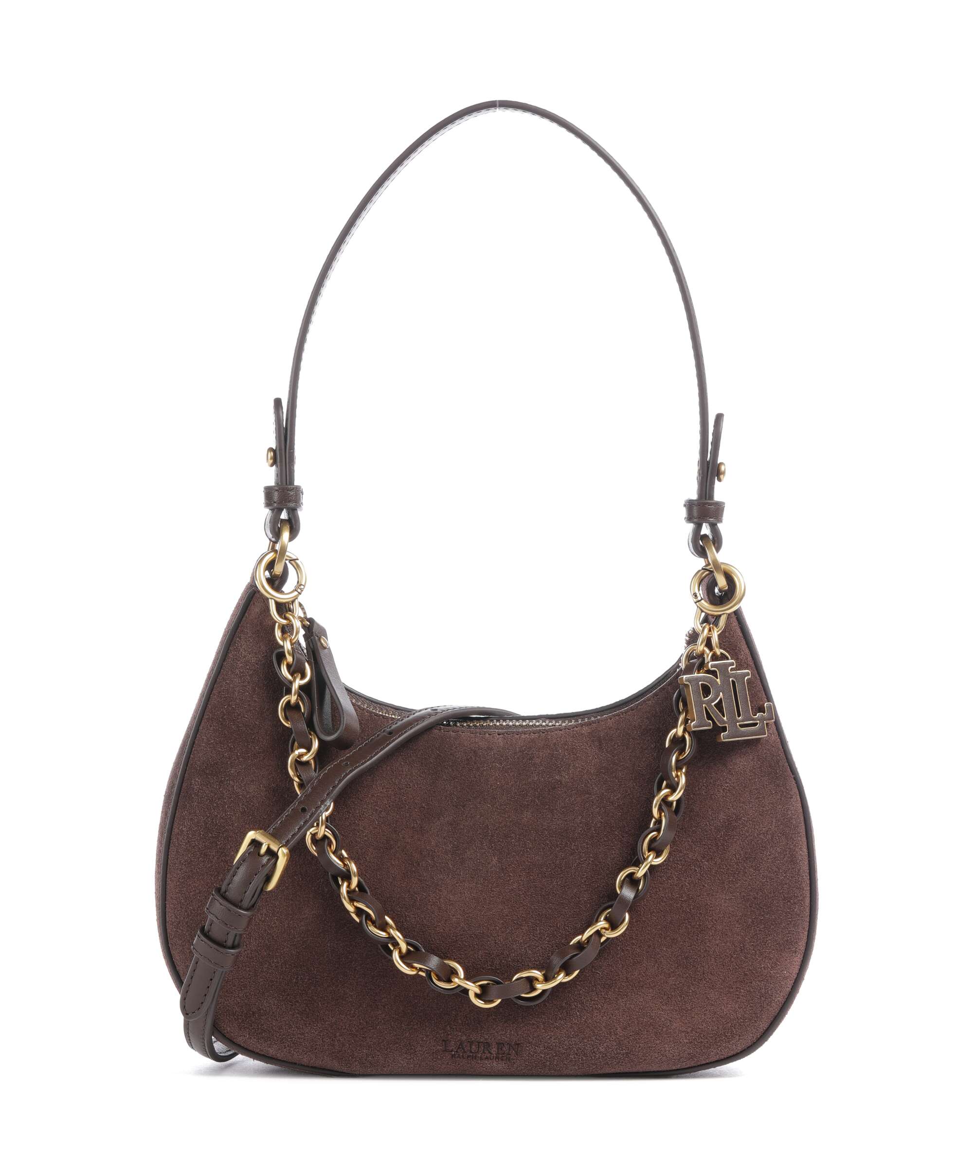Lauren Ralph Lauren Marcy Medium Shoulder bag chestnut brown