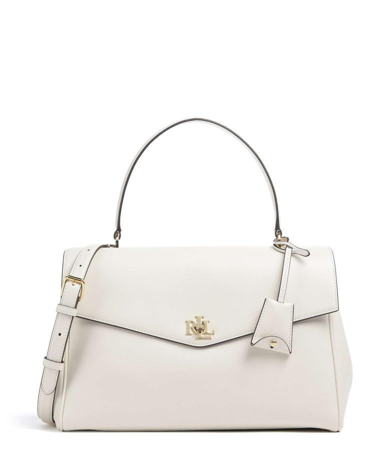 Lauren Ralph Lauren Farrah Medium Handbag soft white