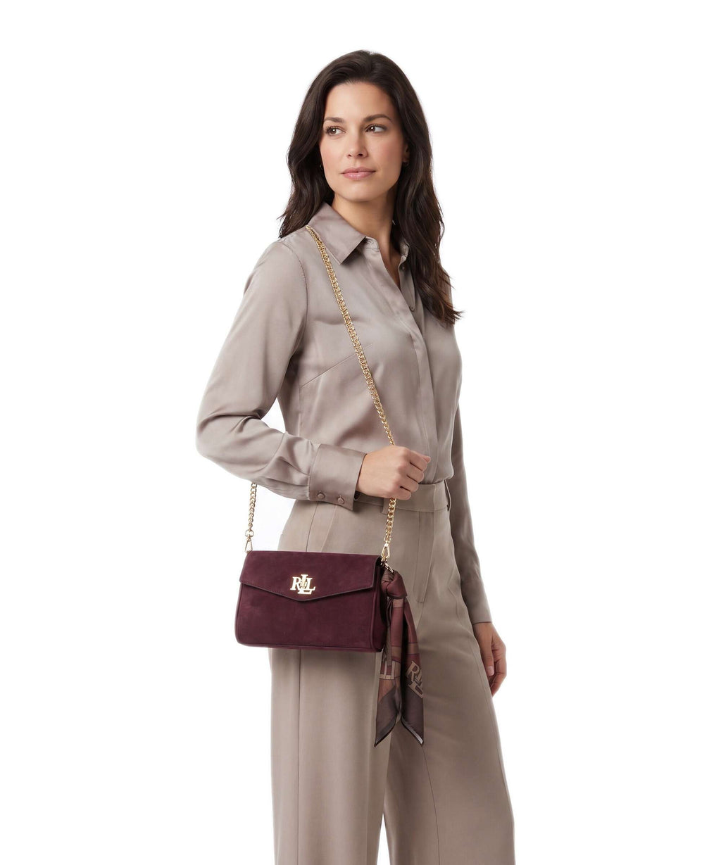 Lauren Ralph Lauren Tanner Large Crossbody bag dark garnet/urban bltng/garnet multi