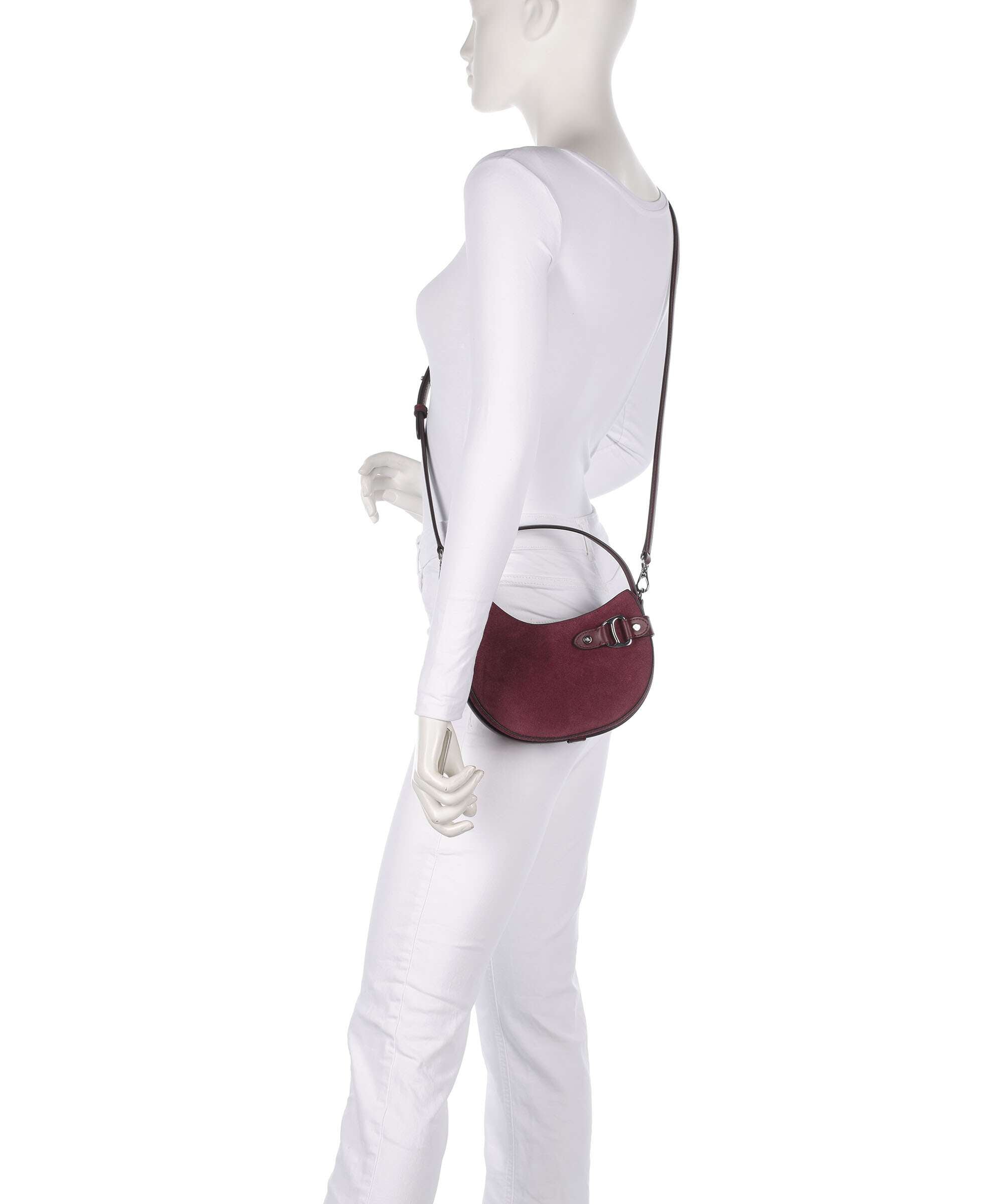 Lauren Ralph Lauren Tasha Small Crossbody bag dark garnet