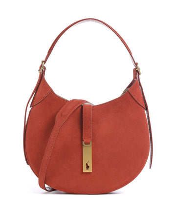 Polo Ralph Lauren ID Collection Small Sac porté épaule auburn