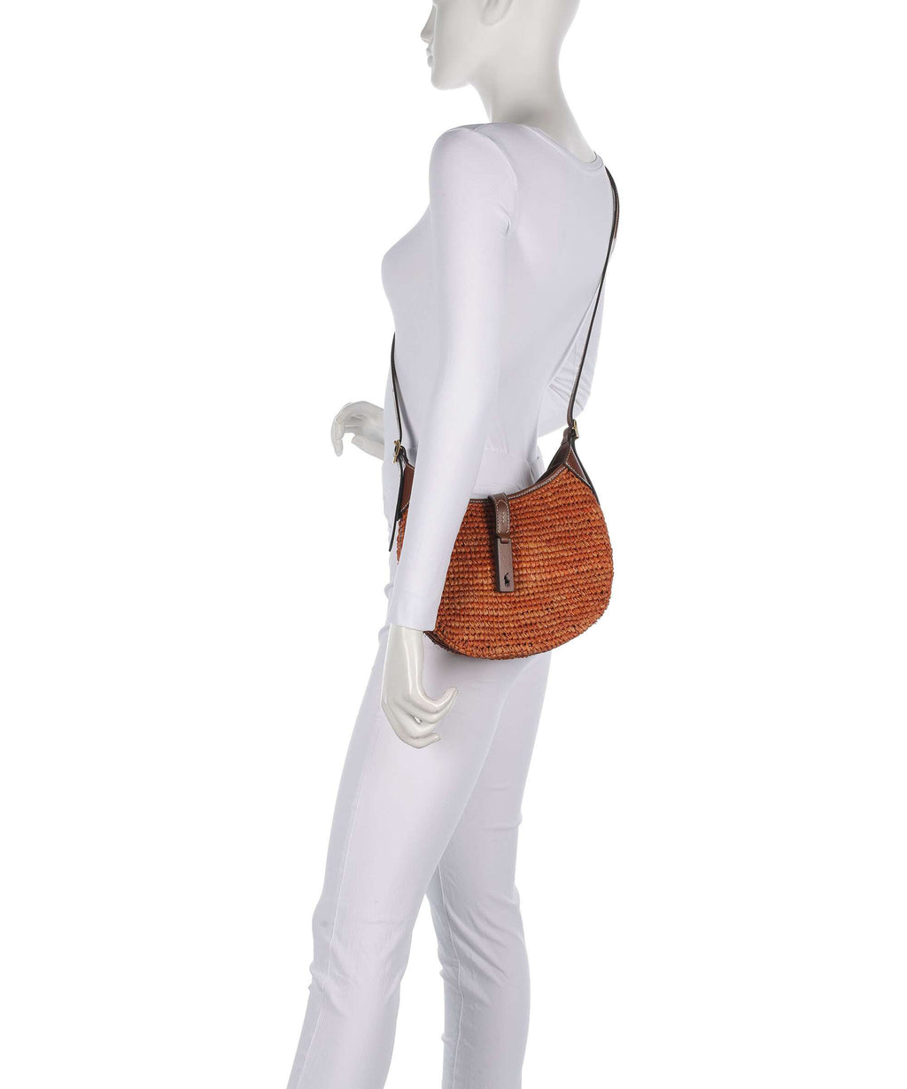 Polo Ralph Lauren ID Collection Small Hobo bag sequoia/cuoio