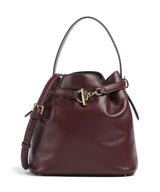 Lauren Ralph Lauren Blaike Medium Sac seau dark garnet