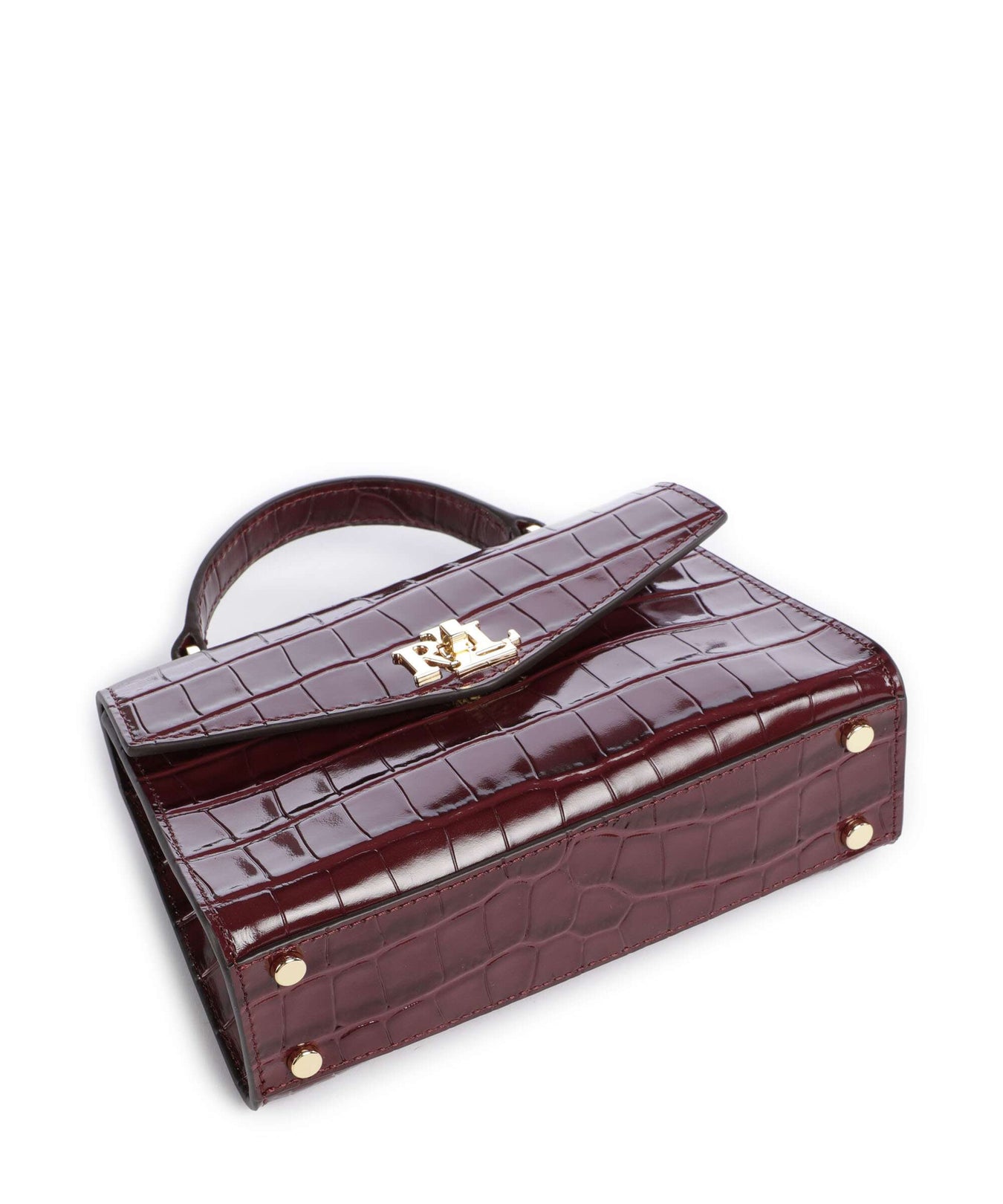 Lauren Ralph Lauren Farrah Small Handbag dark garnet