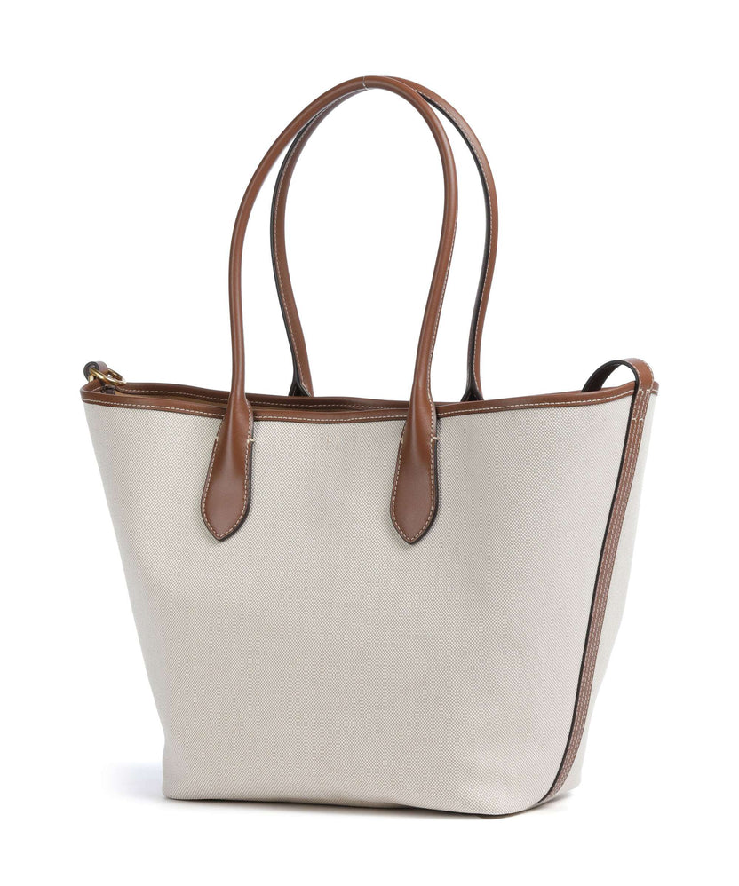 Polo Ralph Lauren Bellport Medium Tote bag natural/cuoio