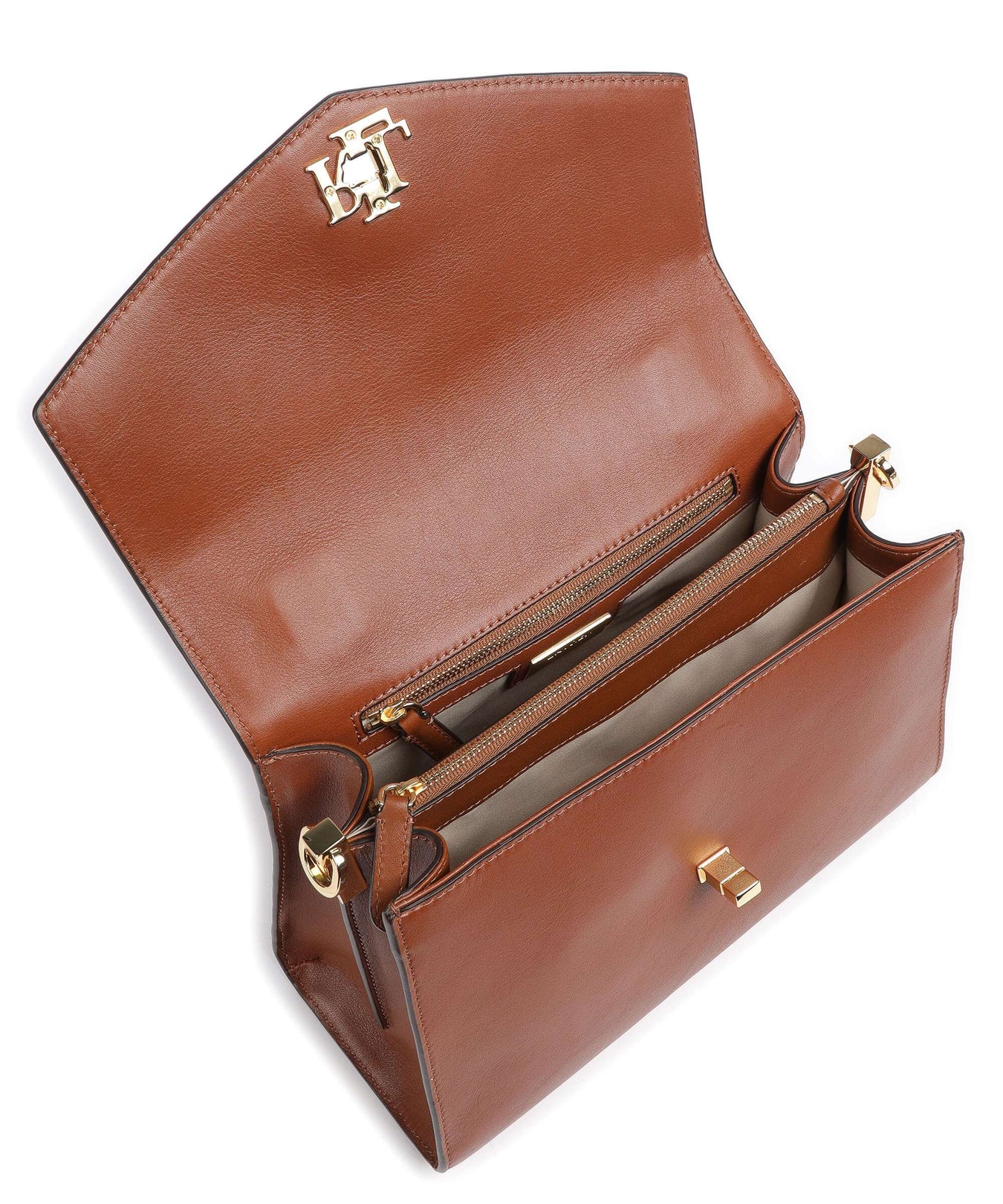 Lauren Ralph Lauren Farrah 27 Handbag tan