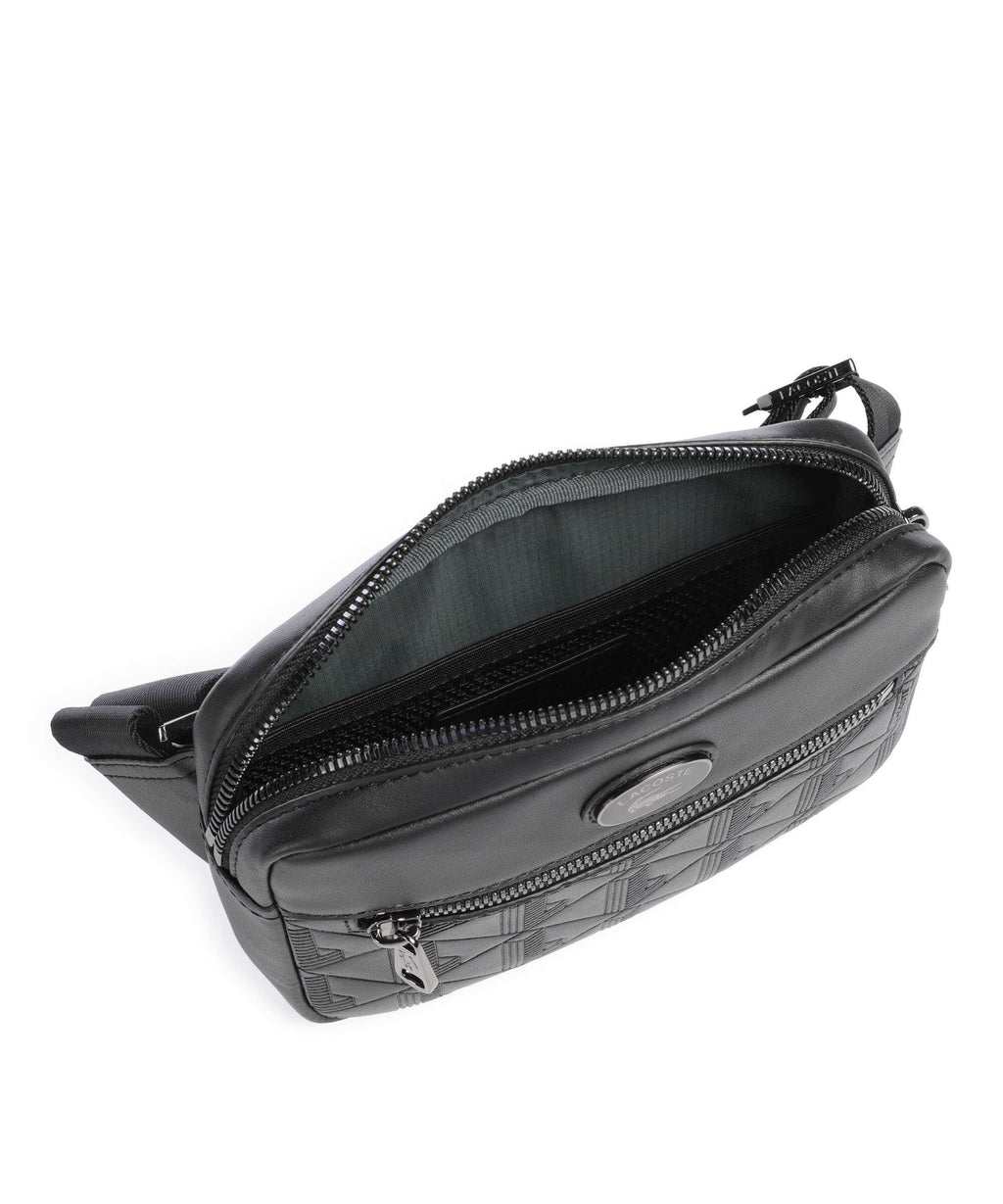 Lacoste Nomogramme Crossbody bag noir