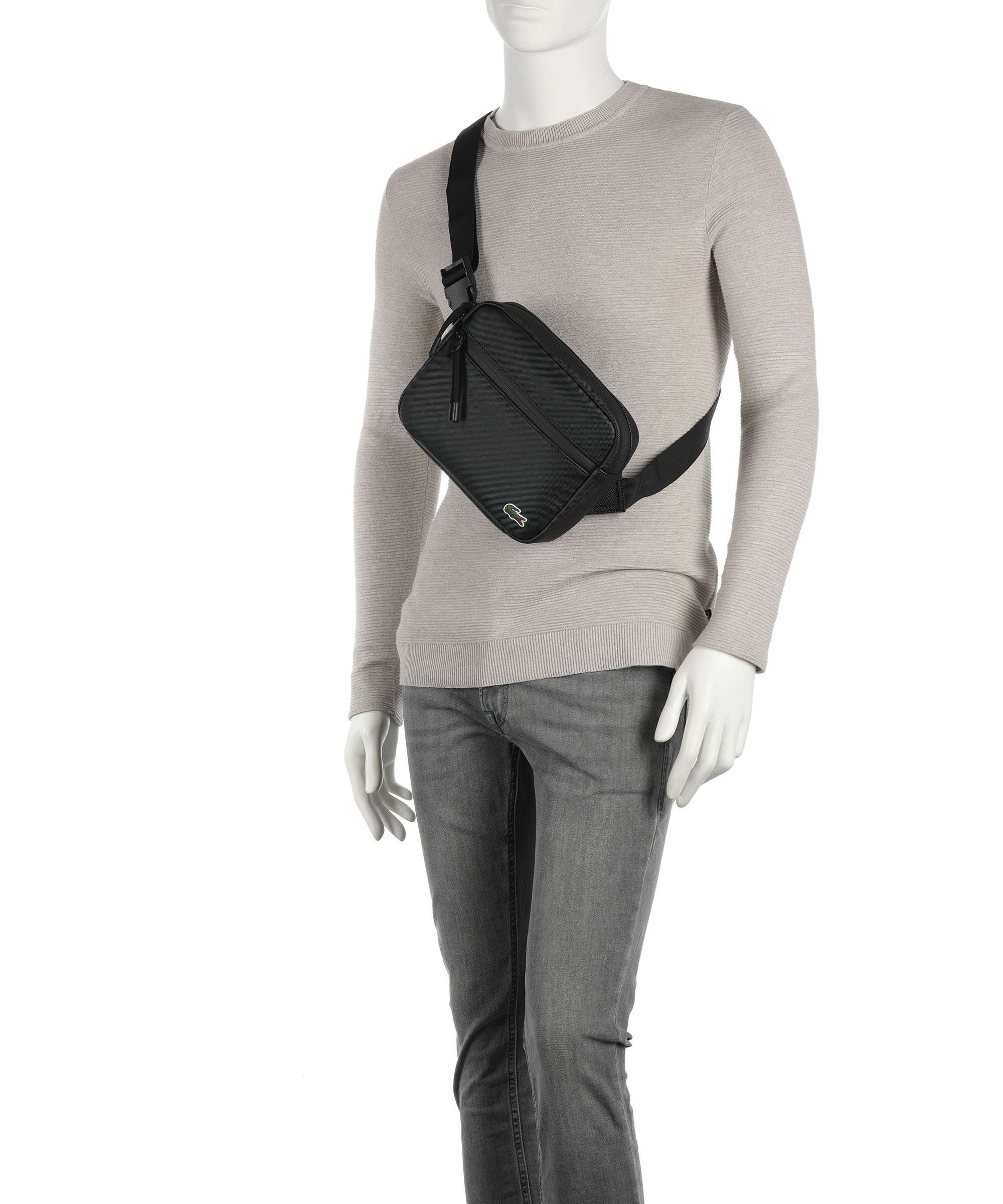 Lacoste LCST Crossbody bag noir