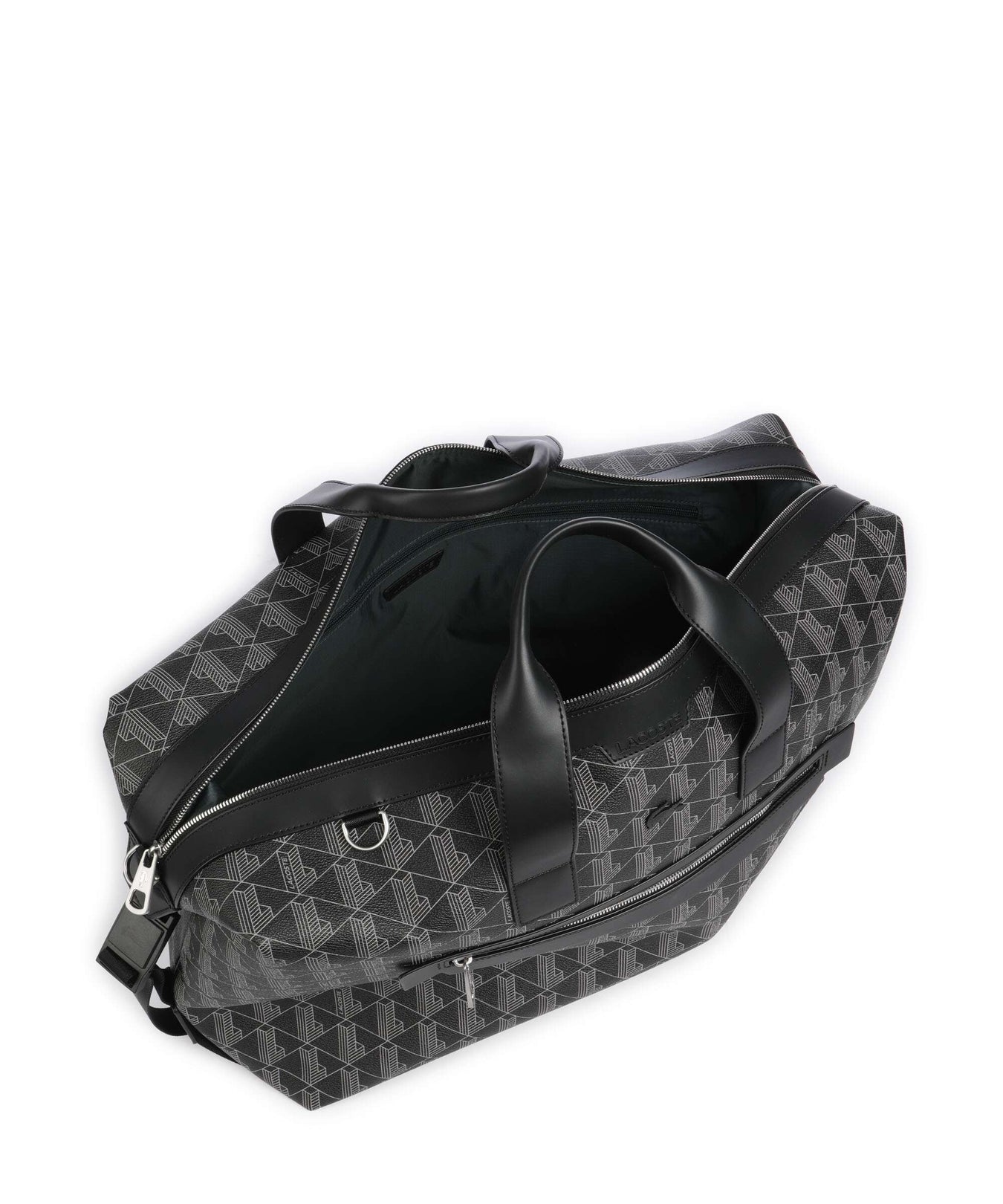 Lacoste The Blend Weekend bag monogram noir/gris