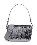 Lacoste Holiday Sac porté épaule shiny dark silver