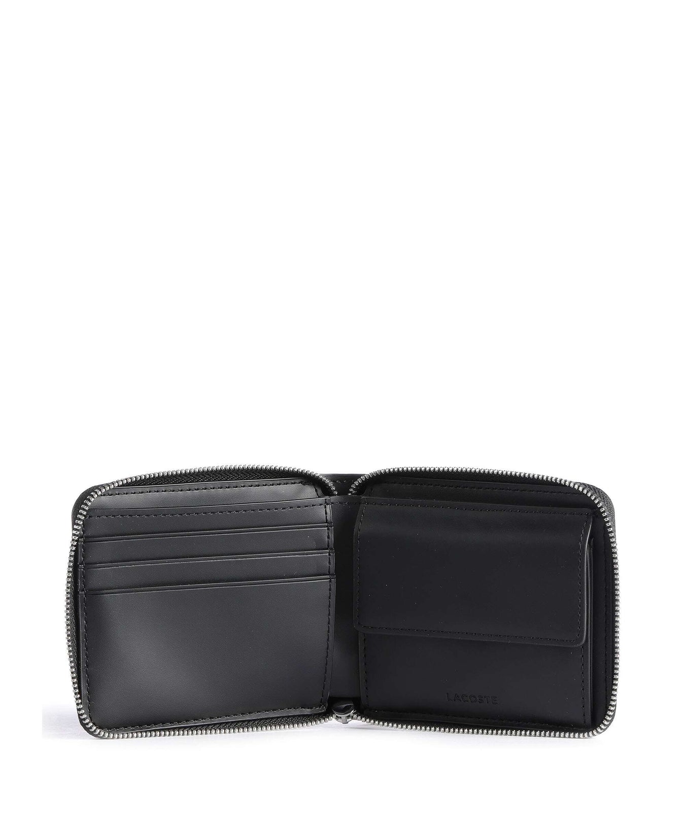Lacoste The Blend Wallet allover monogram/noir/gris