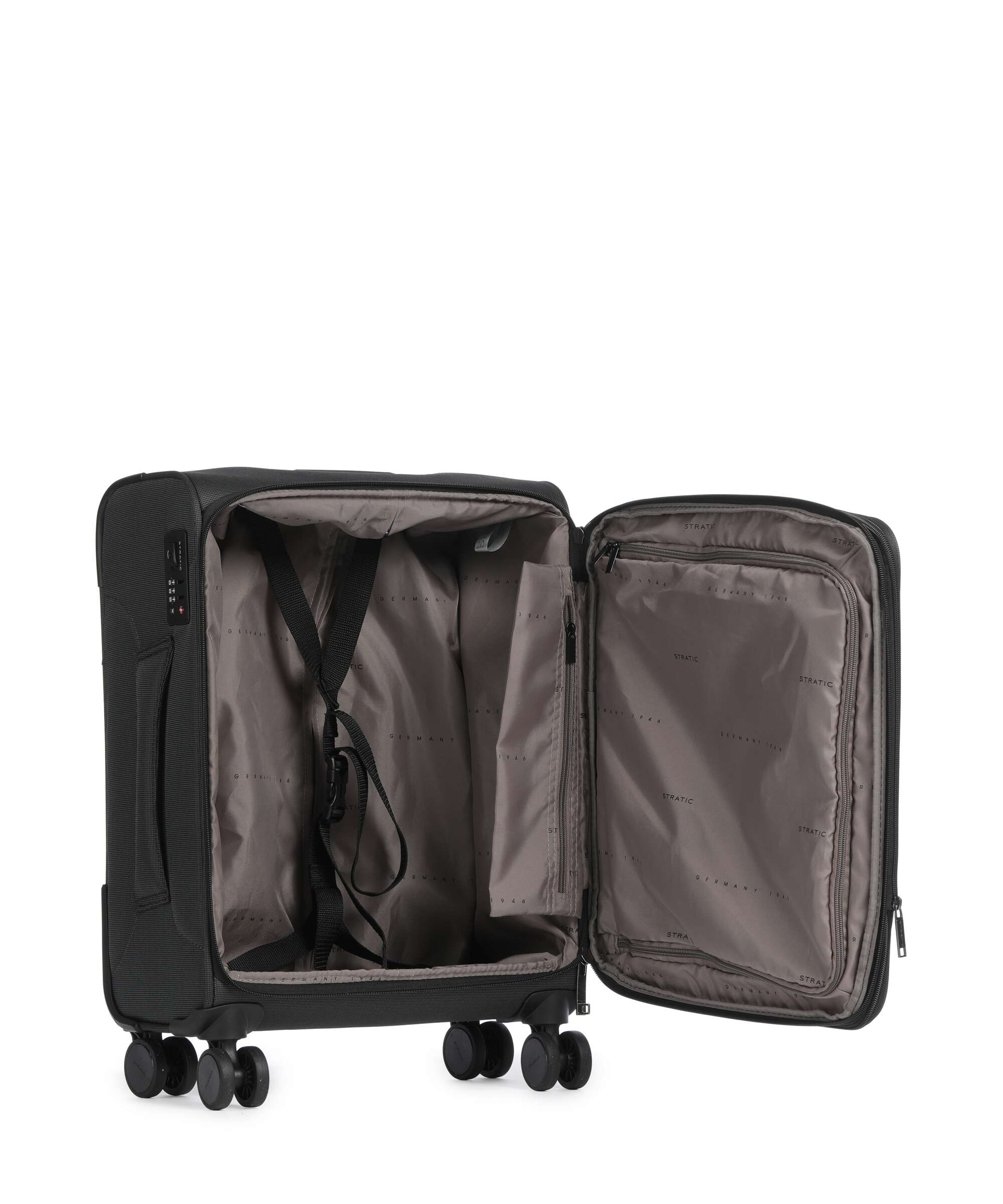 Stratic Bendigo Light+ Spinner (4 wheels) black