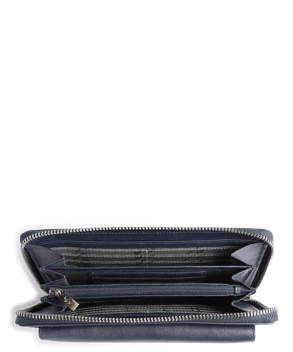 Golden Head Valencia Wallet saphir