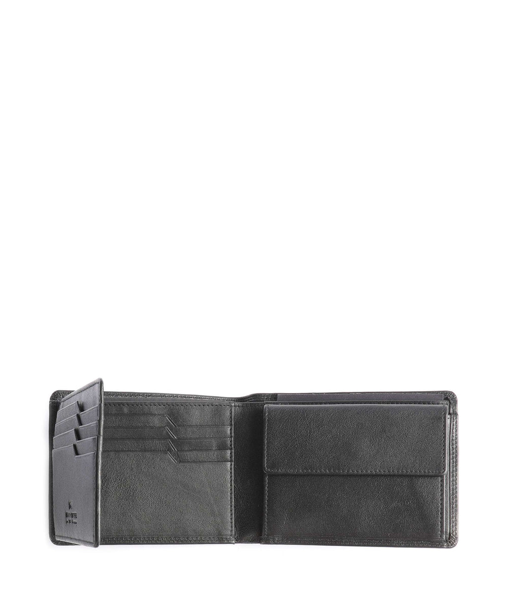 Braun Büffel Golf Secure RFID Wallet black