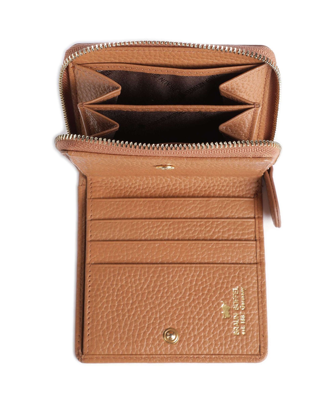 Braun Büffel Asti RFID Wallet cognac