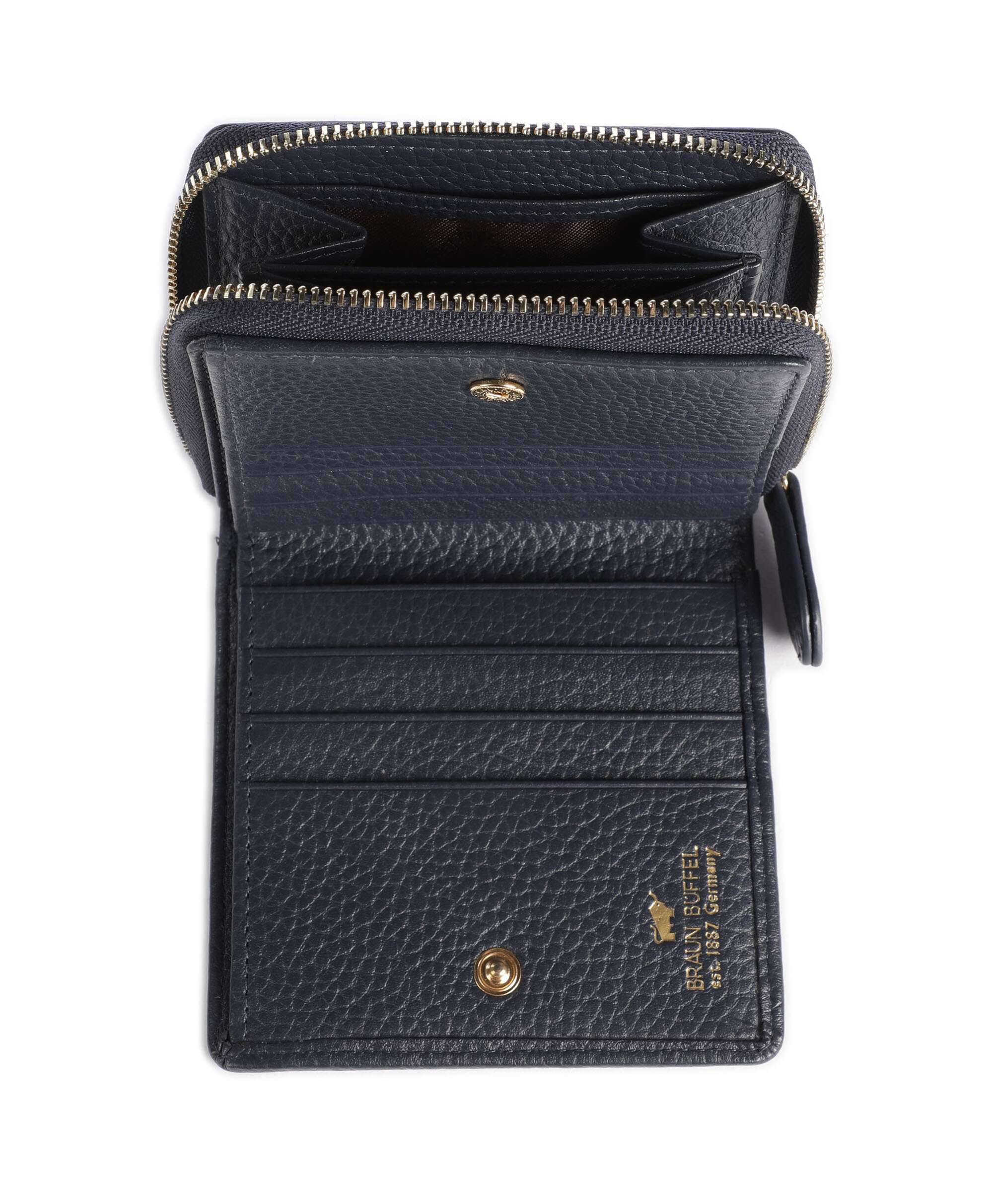 Braun Büffel Asti S Wallet navy