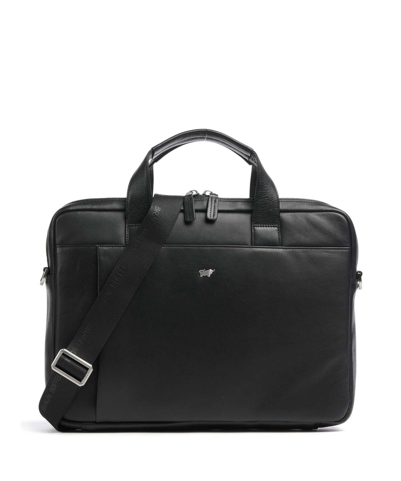 Braun Büffel Golf 2.0 Briefcase schwarz