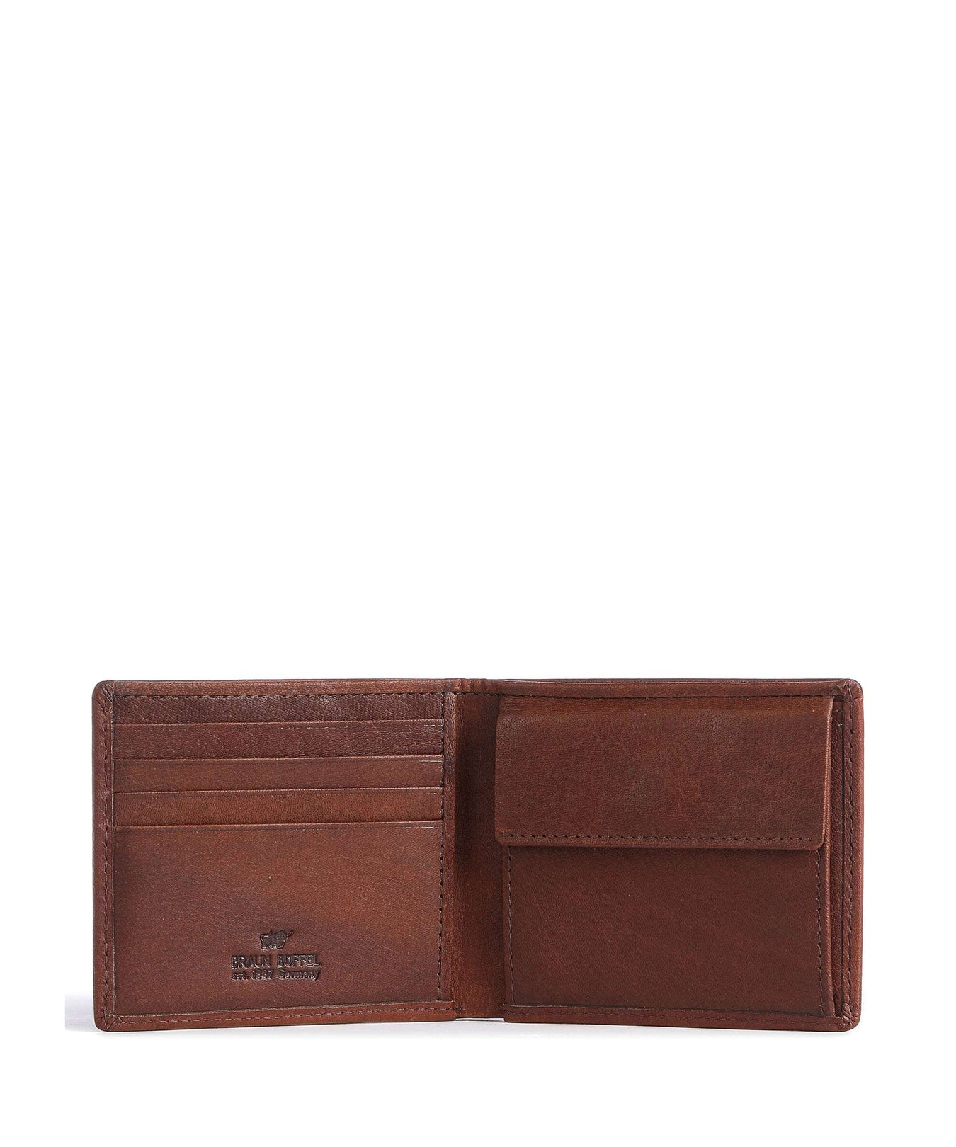 Braun Büffel Sven RFID Wallet cognac