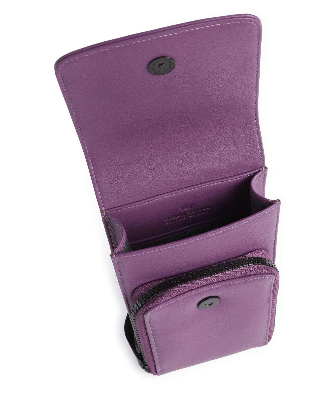 Braun Büffel Capri RFID Phone bag viola