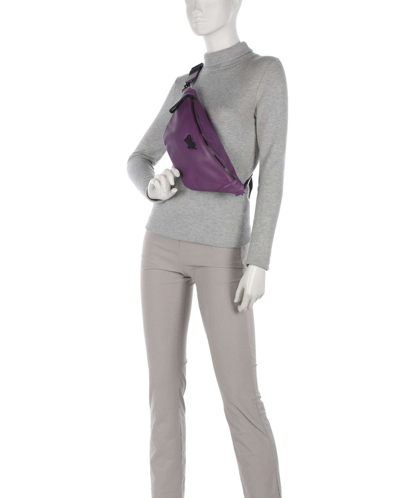Braun Büffel Capri Fanny pack viola