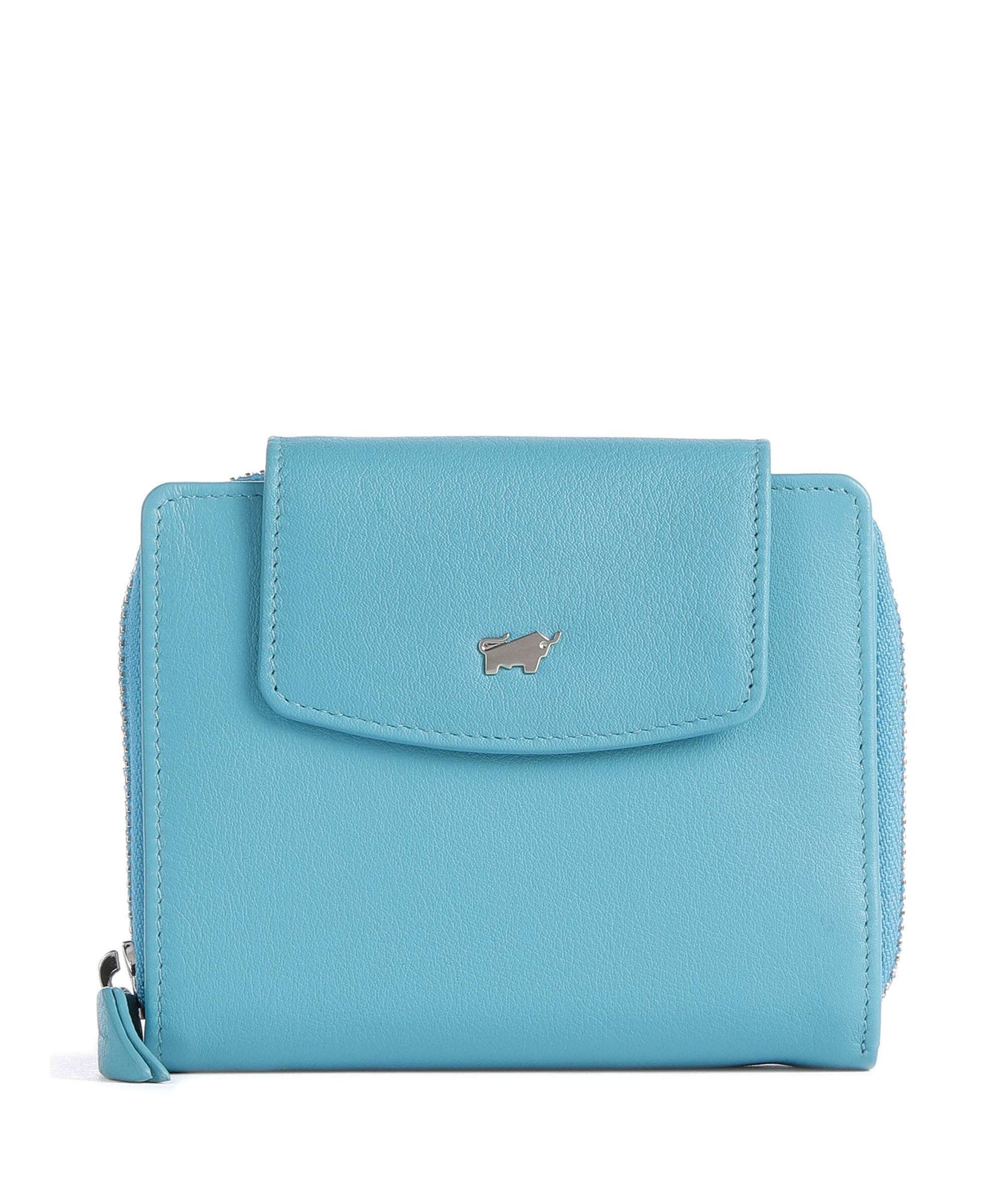 Braun Büffel Joy RFID Wallet türkis