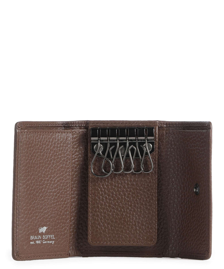 Braun Büffel Theo RFID Key case nut