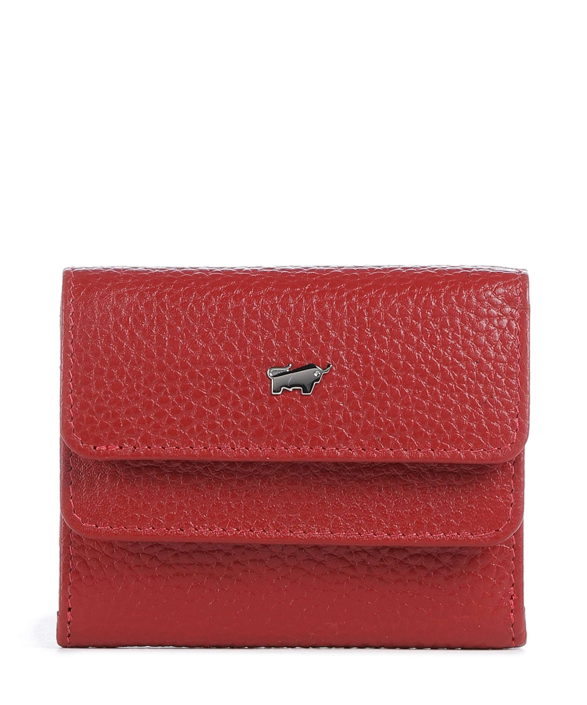 Braun Büffel Asti Wallet red