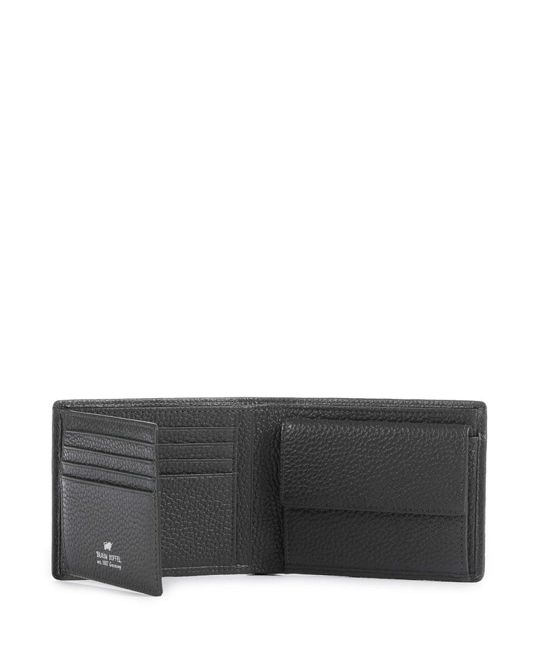 Braun Büffel Theo RFID Wallet dark grey