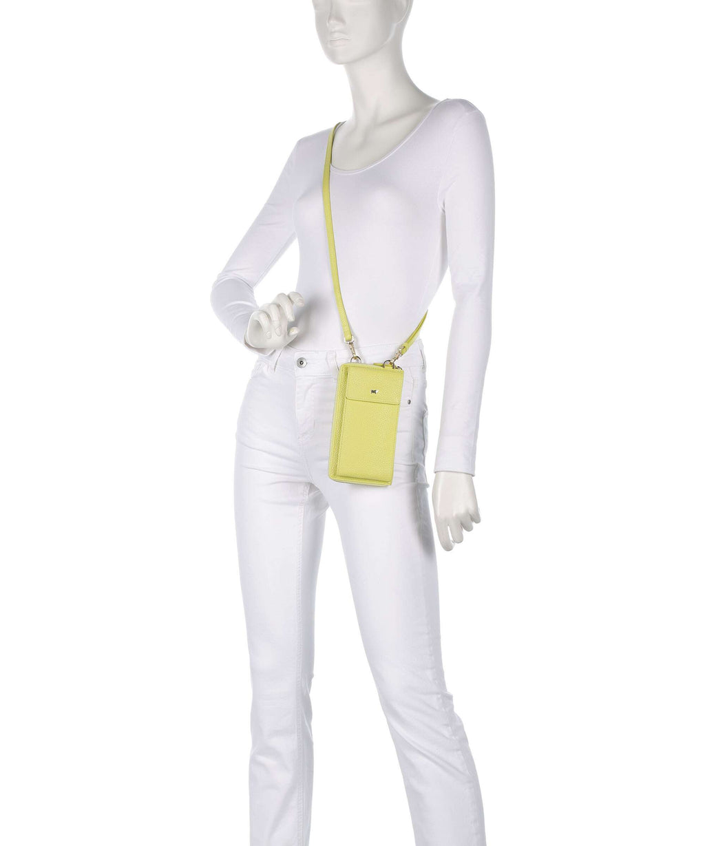 Braun Büffel Asti Phone bag limoncello