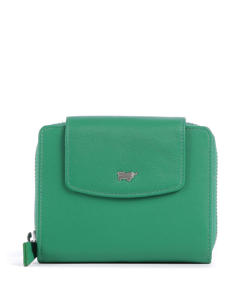 Braun Büffel Joy Wallet fern green