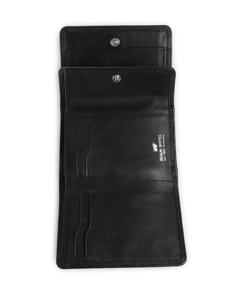 Braun Büffel Golf RFID Wallet schwarz