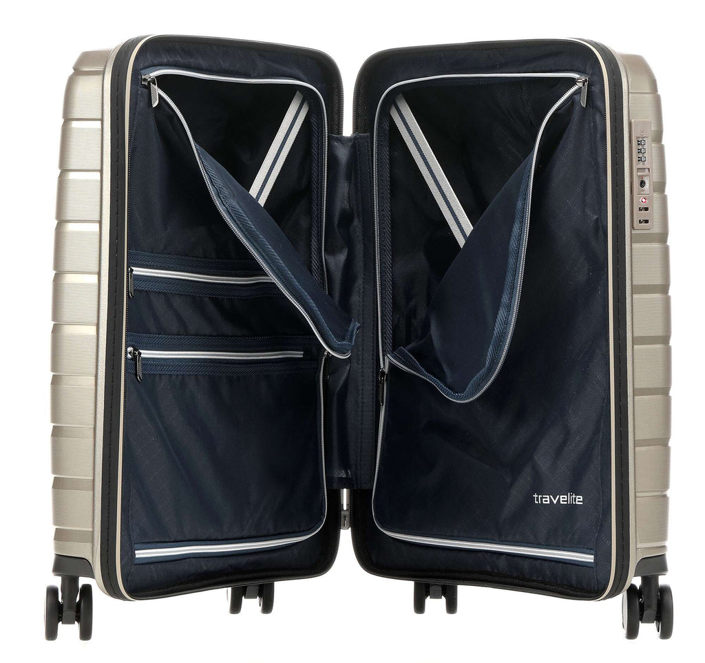 Travelite Air Base Spinner (4 wheels) champagner