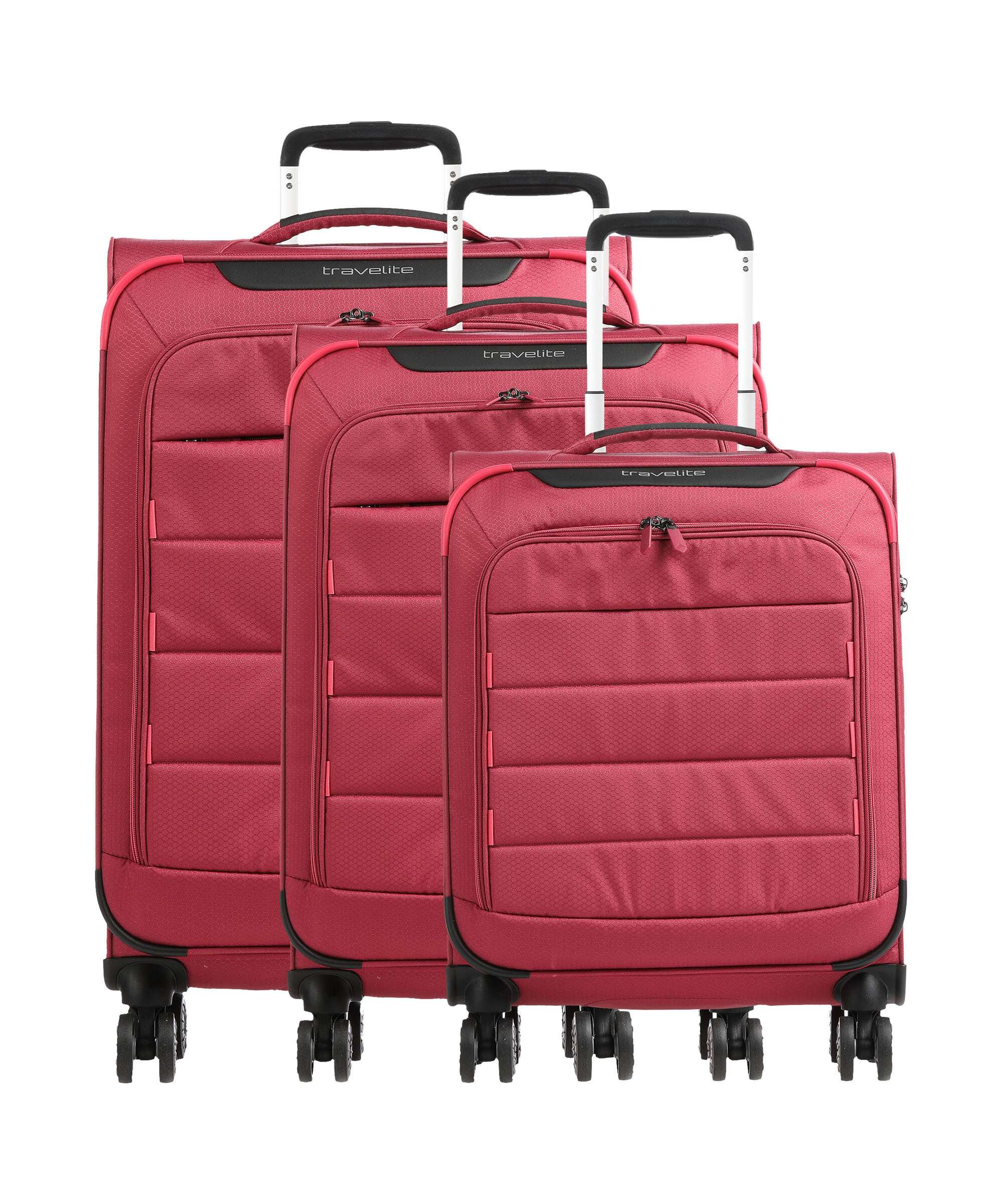 Travelite Skaii Suitcase set (4 wheels) abendrot