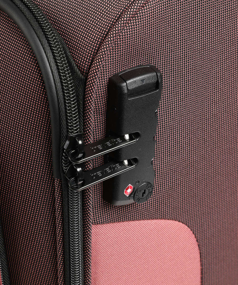 Travelite Viia Spinner (4 wheels) frühlingsrose