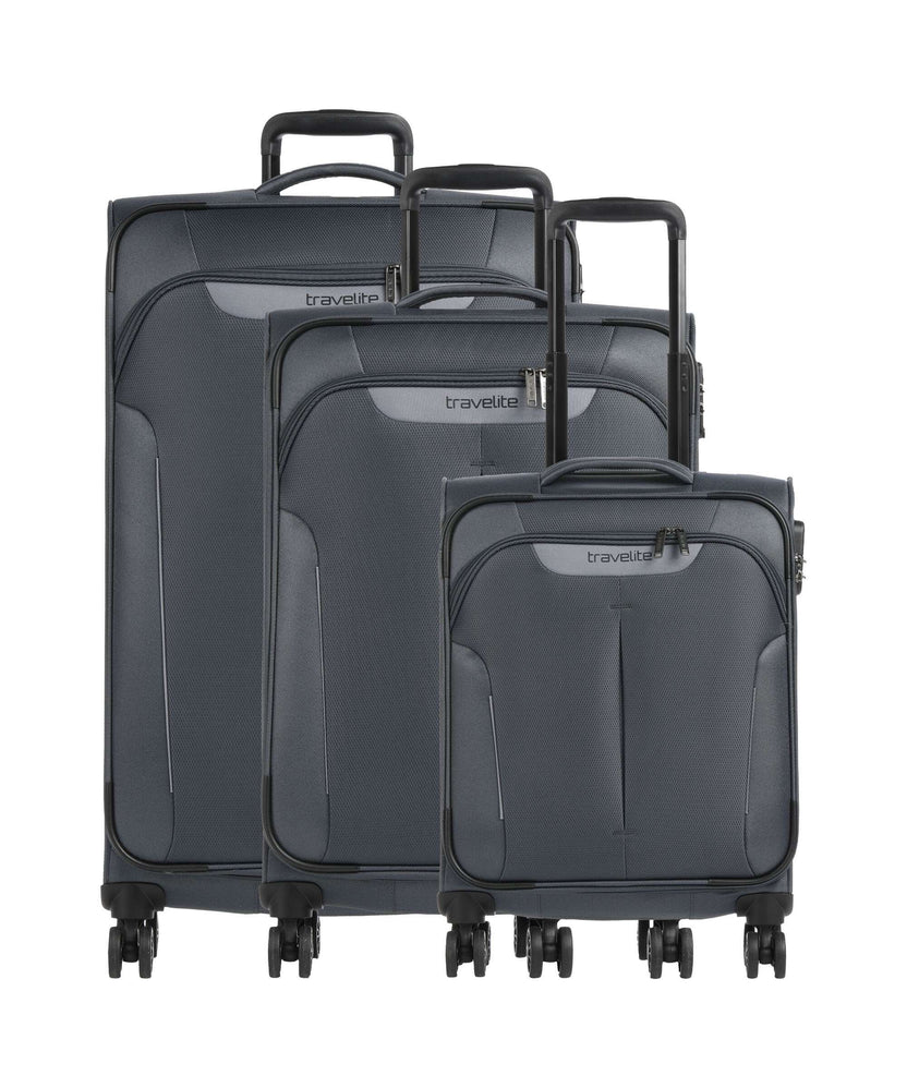 Travelite Croatia Suitcase set (4 wheels) anthrazit