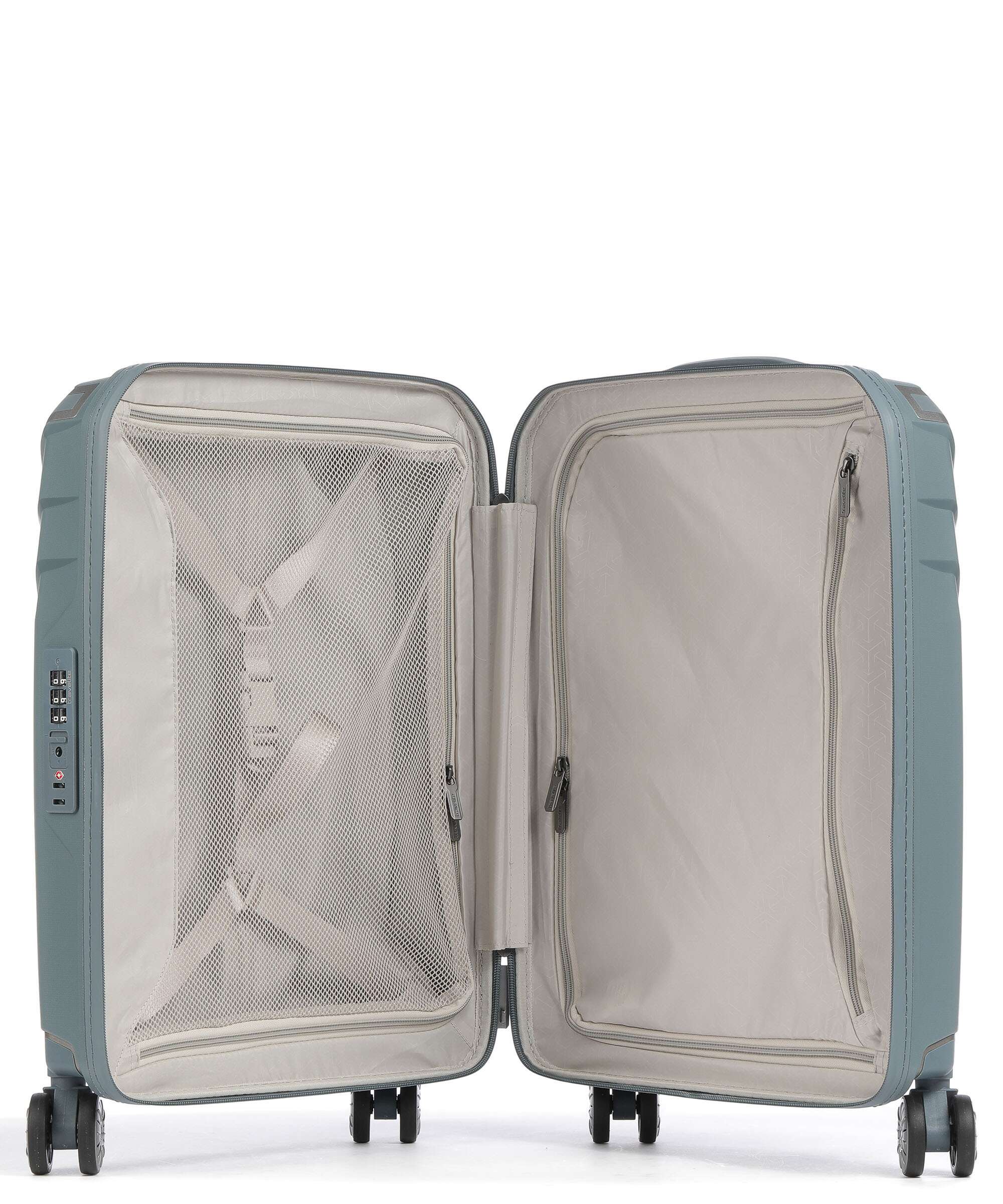 Travelite Elvaa S Spinner (4 wheels) blaugrau