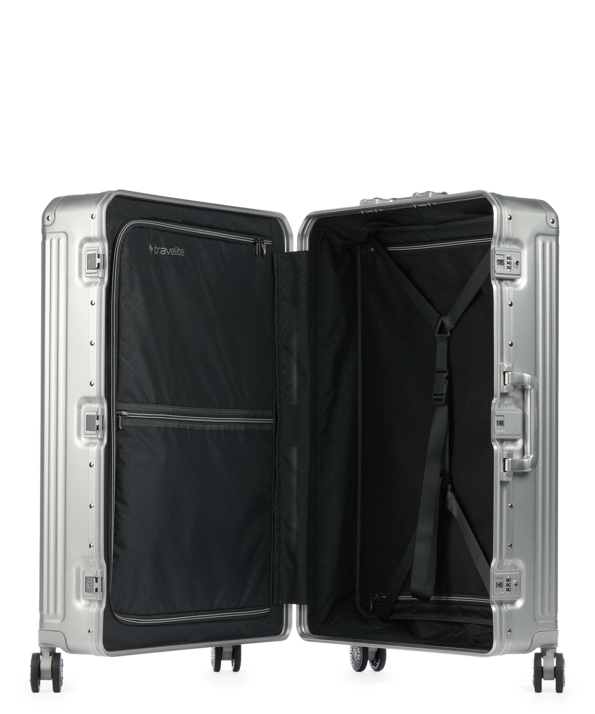 Travelite Next 2.0 Spinner (4 wheels) silber