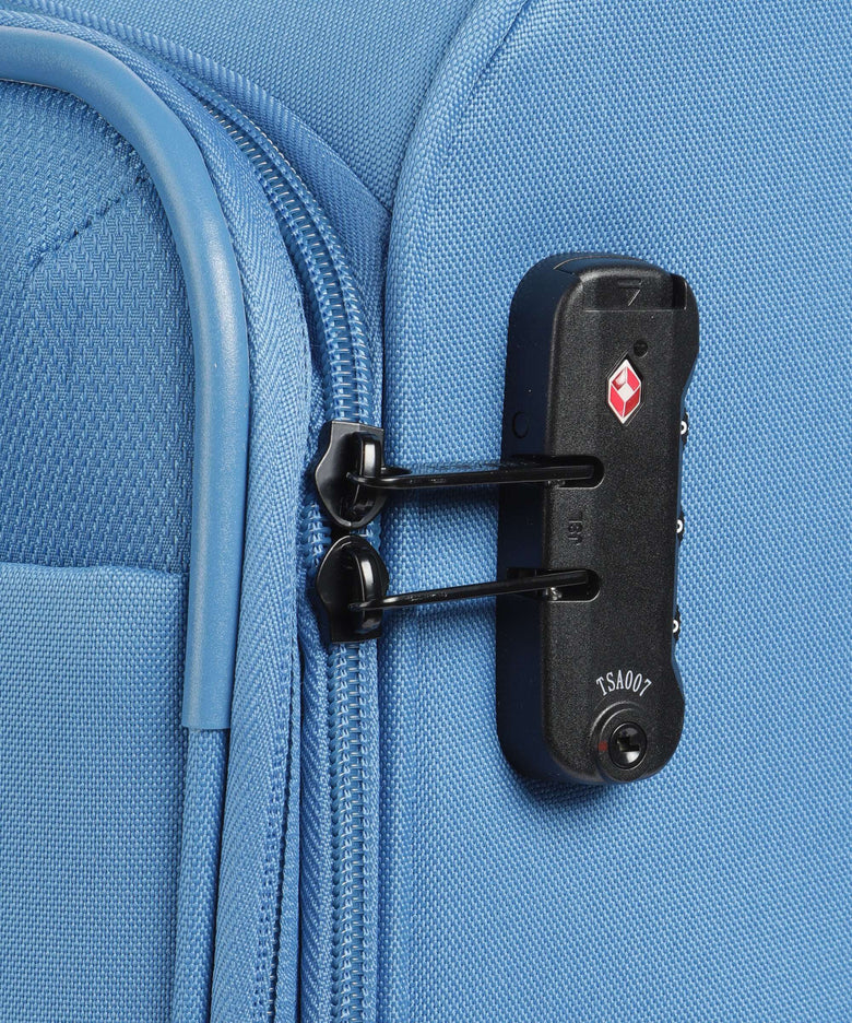 Travelite Rügen Suitcase set (4 wheels) mittelblau