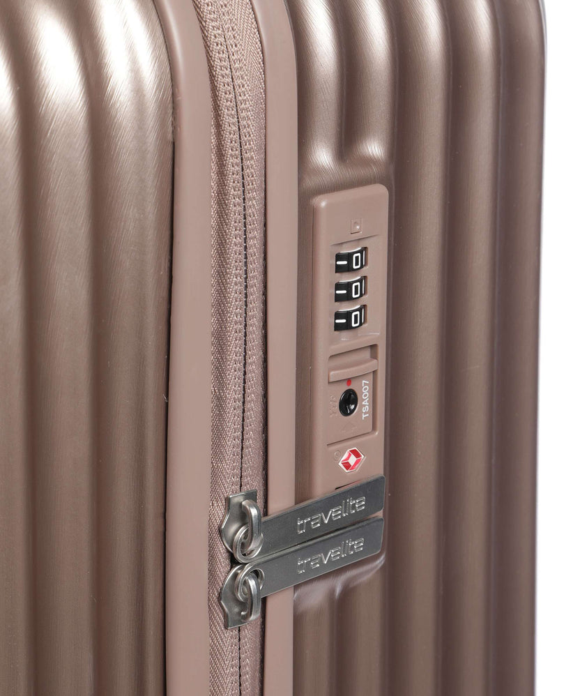 Travelite Paros Spinner (4 wheels) cappuccino