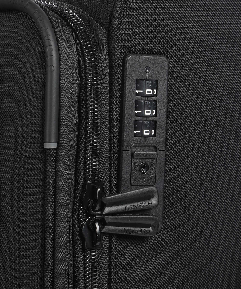 Travelite Crosslite 5.0 Spinner (4 wheels) schwarz