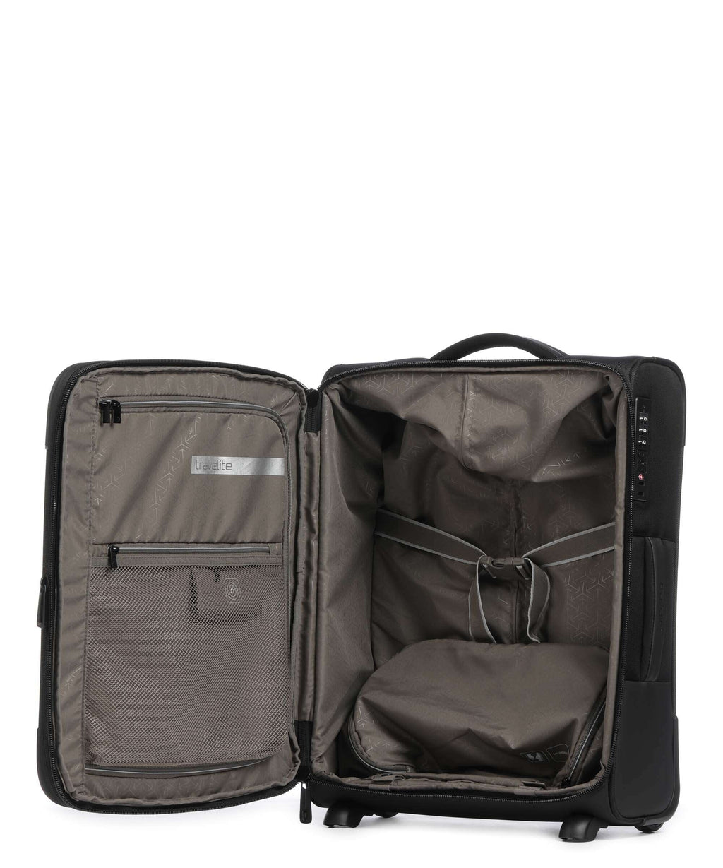 Travelite Crosslite 5.0 Trolley (2 wheels) schwarz