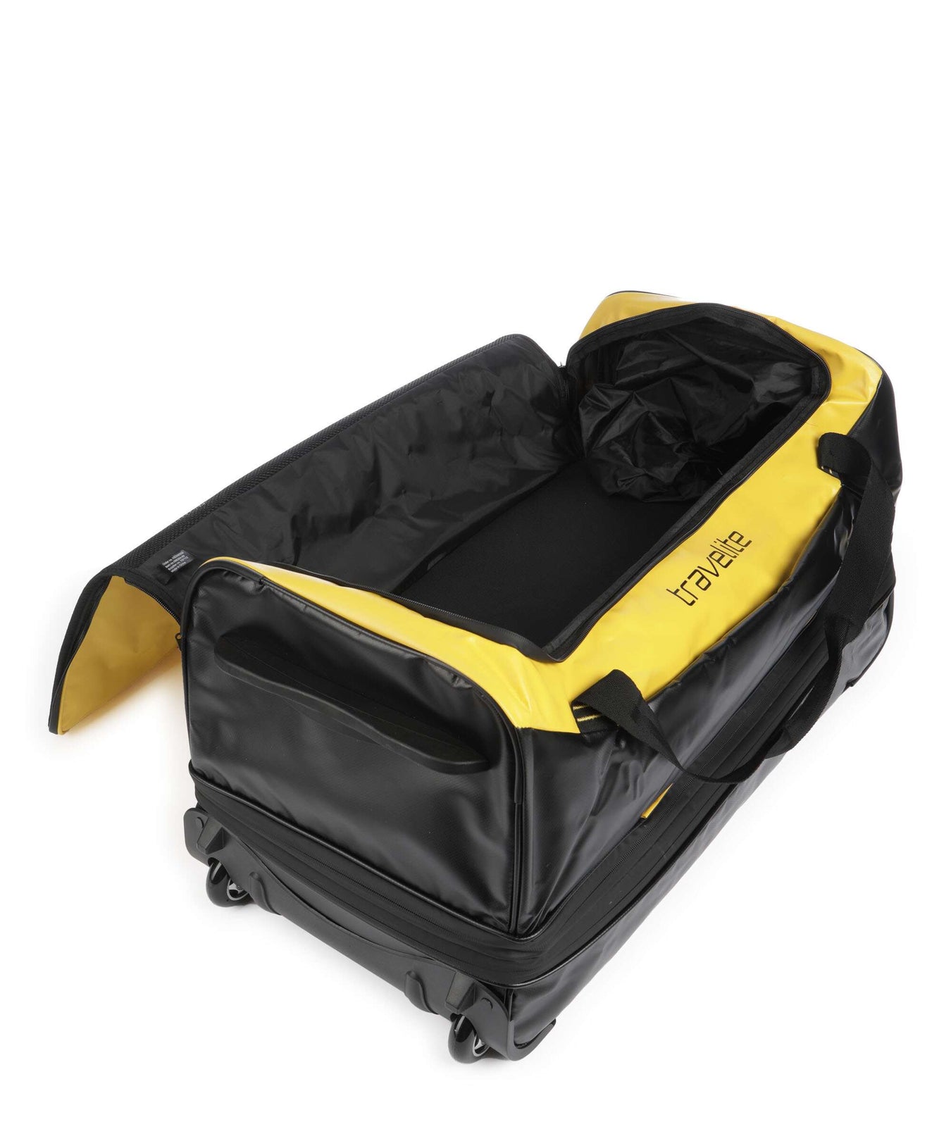 Travelite Basics Travel bag with wheels gelb